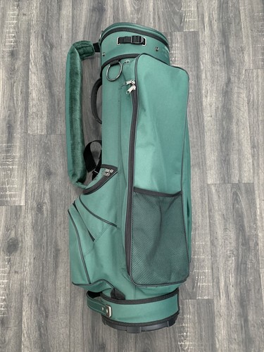 Powakaddy Golf Club Cart/Carry Bag With Padded Shoulder Strap & Rain Hood Green - Picture 16 of 24