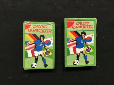 NATIONAL QUARTET DAL NOIR FOOTBALL PLAYING CARD SET