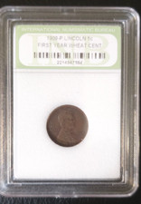 1909-P First Year Wheat Cent
