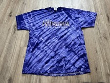 Vintage 2004 Authentic Jimi Hendrix  The Experience  Purple Tie Dye Tee Shirt XL