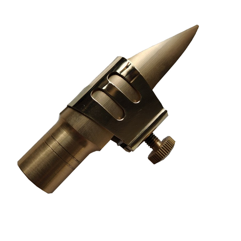 Excellent Copper Tenor Saxophone Mouthpiece Long Buffer # 5-9 w/Ligature 2025US