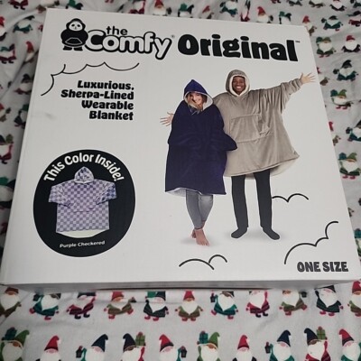 Brand New THE COMFY ORIGINAL Microfiber Wearable Blanket