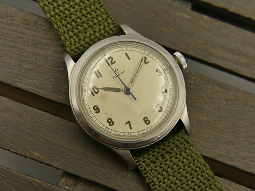 ww2 vintage watch mens Omega military 