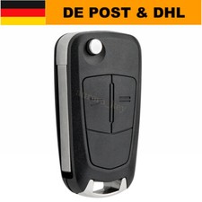 Schlüssel Gehäuse mit Rohling 2Tasten passend für Opel Astra H Vectra C Zafira B