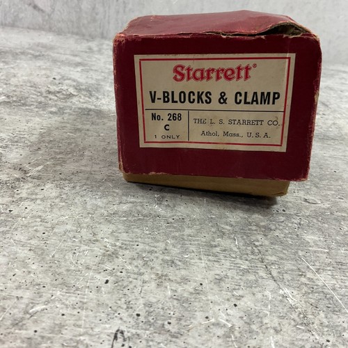 Starrett blocchi e morsetti a V n. 268 C USA - Foto 9 di 11