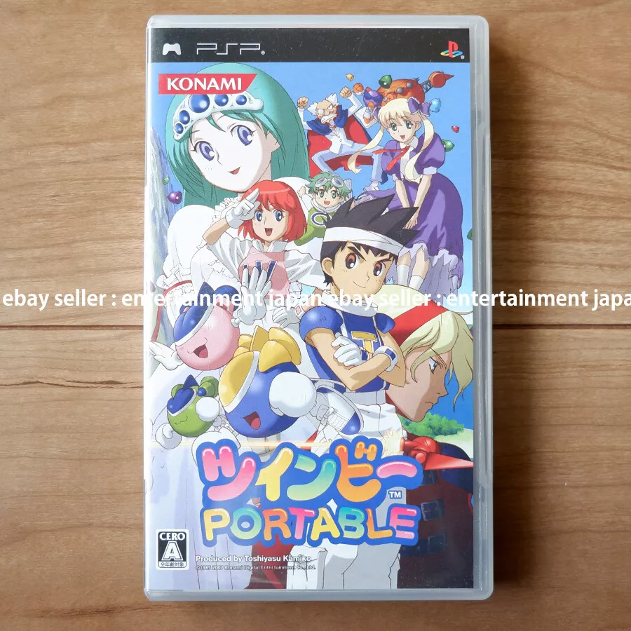 Twinbee Portable game soft Region free PSP JAPAN IMPORT 4988602133769