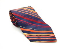 Silk Mulicolor Geometric Pattern Tie