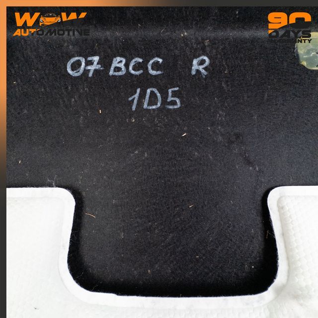 07-11 BENTLEY CONTINENTAL GTC REAR TAILGATE BOOT LID COVER PANEL TRIM OEM