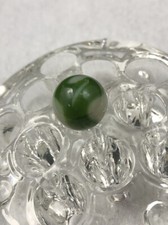 CHRISTENSEN AGATE PRE-1943 UV SHIMMERING SPRUCE 19/32" MARBLE