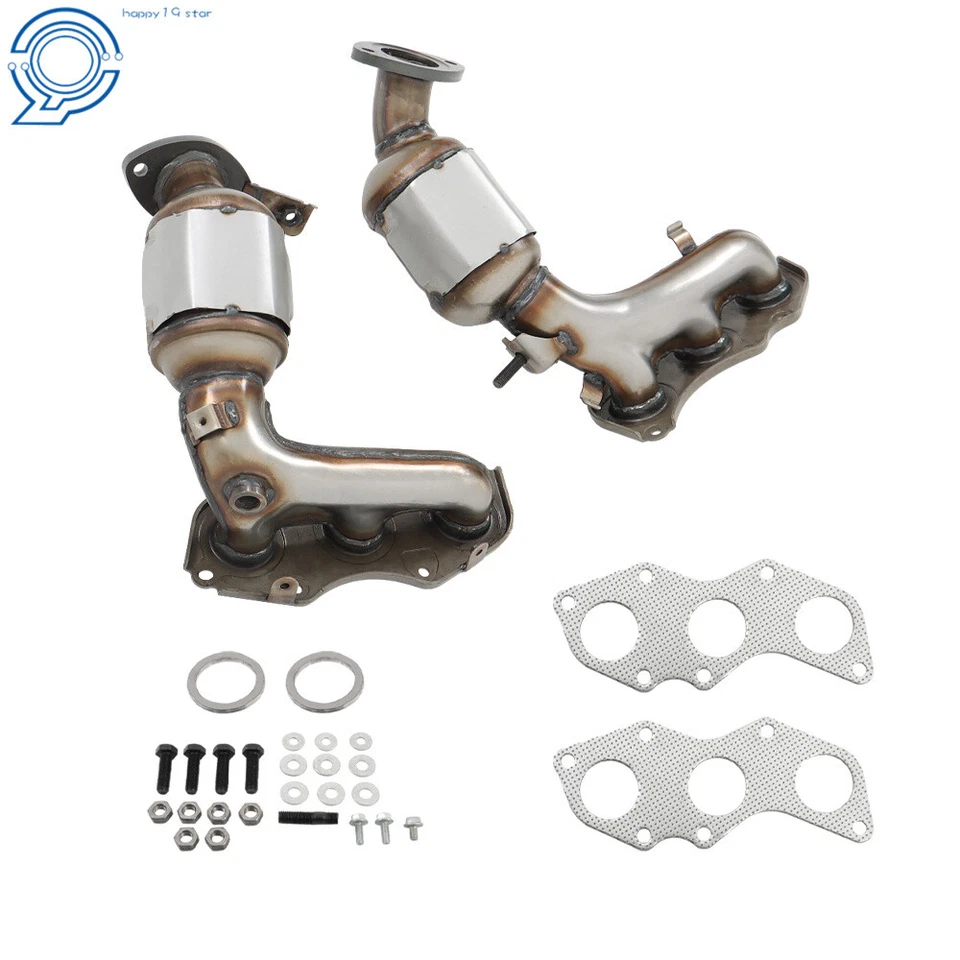 For Toyota Sienna 3.5L Both Manifold Catalytic Converters 2011 TO 2015 FWD ONLY Foto 2 de 4