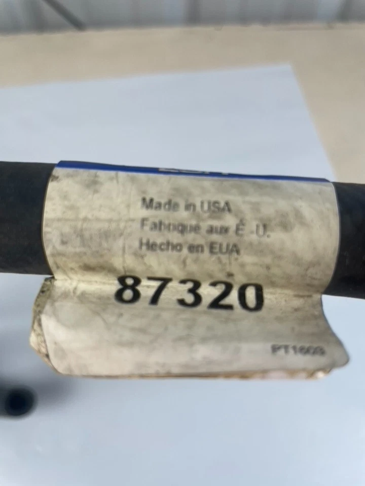 Mangueira aquecedor 87320 HVAC xref. OE # 16027M compatível com 86-89 Honda Accord 2.0L-L4 - Imagem 3 de 4