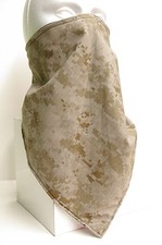 Windproof fleece bandana digital brown camo fierce face protection mask scarf