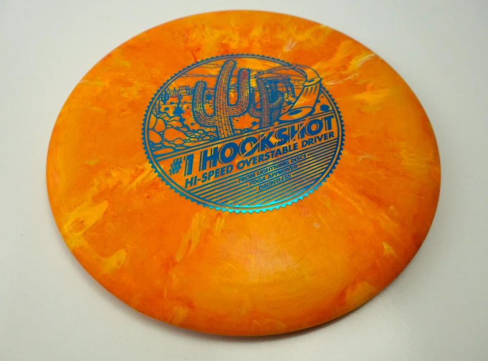 Lightning Disc Golf #1 Hookshot Midrange Disc SBD Dauntless Rare Pfn 173g - Image 2 of 3