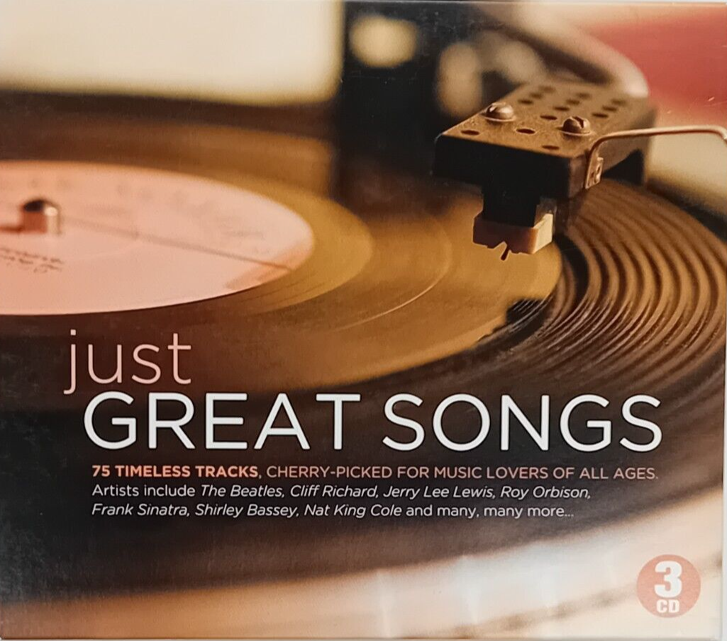 just GREAT  SONGS by Various 3CD Music CD Album
