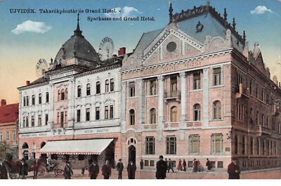 Serbia - n°75011 - UJVIDEK - Savings Bank and Grand Hotel