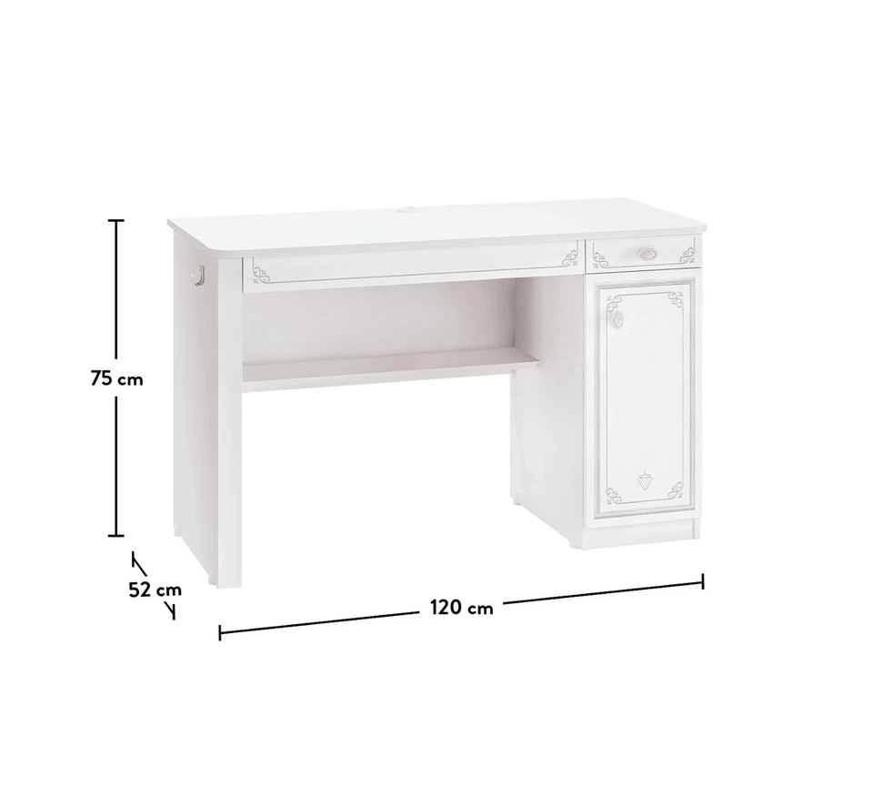 Cilek SELENA Grey Schreibtisch - Bild 4 von 4