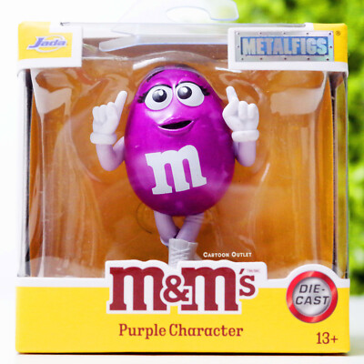 #ad #ad Jada Mamp;M#x27;S Purple Character 3quot; Figure Diecast Mamp;M Metalfigs Collectible Figurine $29.95
