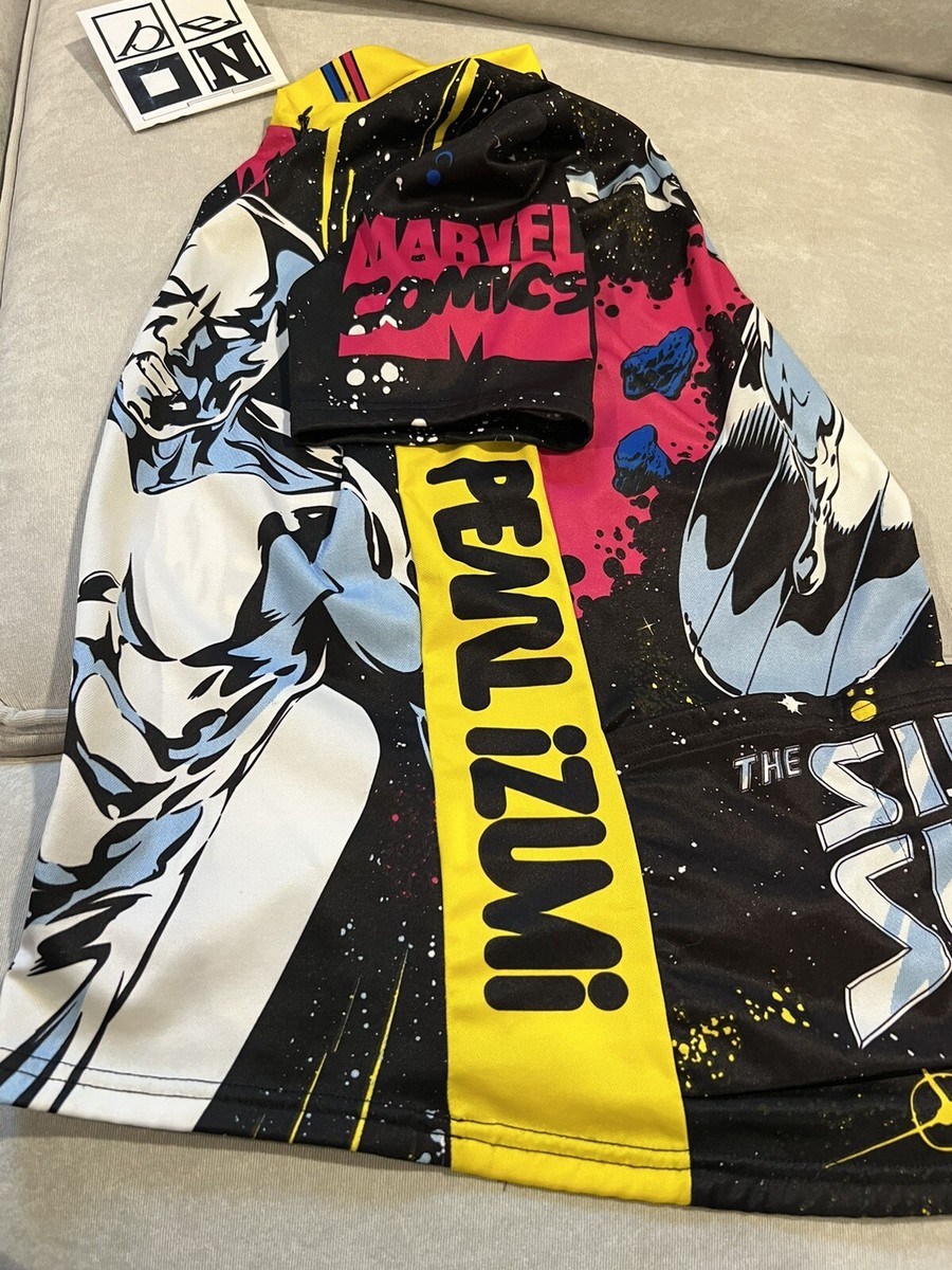 Pearl Izumi SILVER SURFER Marvel Cycling Jersey, Size Medium