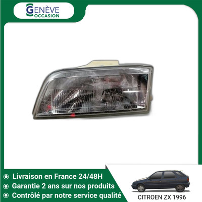 Phare Avant Gauche CITROËN ZX Phase 1 - Référence 95656543 - D'occasion En Bon état