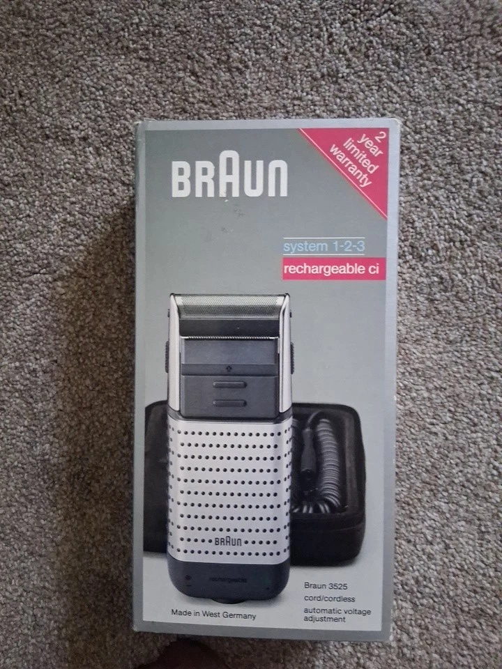 vintage braun shaver products for sale | eBay