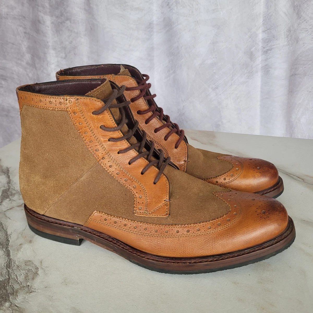 Ted Baker London Tan Suede Maagna Chukka Boots 14580 - Desert Chukka Boot in Tan Suede – ALDEN SHOES main image 4