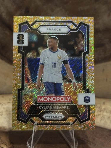 Kylian Mbapp Panini Prizm Kylian Mbapp #7 Gold