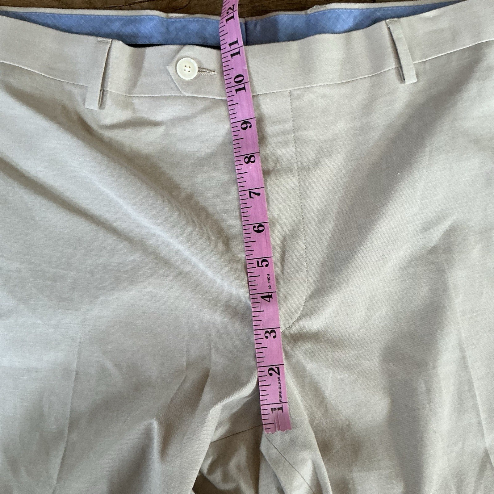NWT Tommy Hilfiger TH Flex Dress Pants Men's 42x30 Tan Stretch $135 MSRP #32B6 thumbnail 4
