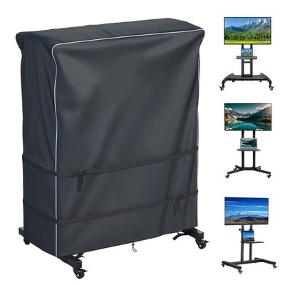 45-50 inch outdoor TV trolley cover, courtyard TV cover, Oxford fabric waterp...