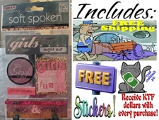 🆕Ellen Krans GIRLS NIGHT OUT soft spoken urban bling embellishments +🆓gift🎁🥳