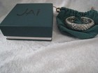 Sterling Silver .925 Jai Carved Cuff 65 grams Mint — photo 1