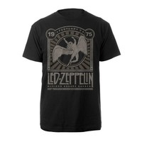 LED Zeppelin - Madison Square Garden 1975 Black T-Shirt X-Large
