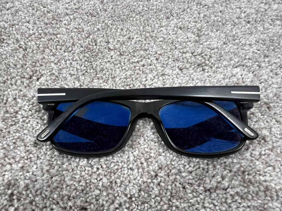 Tom Ford Sunglasses Mens 57-18-145 Black Giulio w/ Case Made in Italy TF698 02V - Image 2 of 4