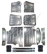 1958 Chevrolet Floor Pans And Trunk Floor With Braces Replacement Package