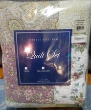 Greenland Home Blooming Prairie Quilt Set Full Queen Size