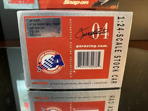 John Andretti #1 Snap-On Dale Earnhardt Legacy 2004 Chevrolet Monte Carlo 1:24 - Picture 12 of 18
