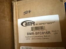 Bmr Suspension Sfc015r Subframe Connectors Bolt-on - Red For 10-15 Chevy Camaro