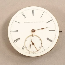 Elgin 16 Size 11 Jewel Pocket Watch Movement - RC2391