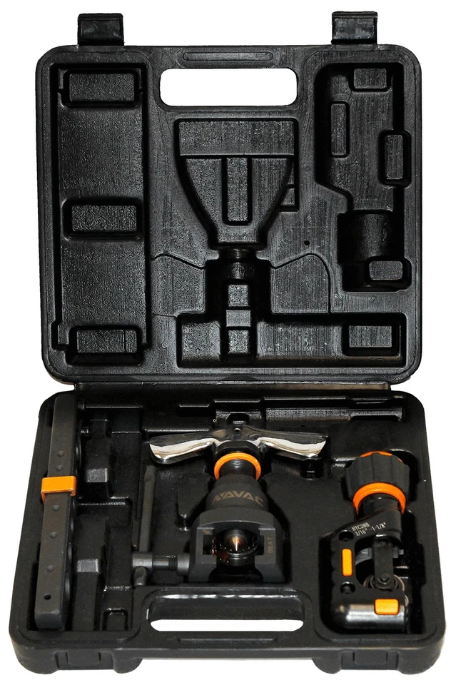 NAVAC NTF66C Flaring Tool & Cutter Internal Clutch 45° Flare ⅛″-⅜″ Tube - Image 3 of 3