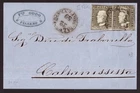 Italy Sicily, 1 grain II table two copies on letter -IA32