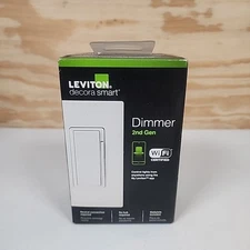 Sealed 🔥 Leviton Decora D26HD-1RW Smart Wi-Fi Dimmer Switch 2nd Gen White New