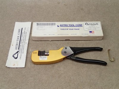 Astro M22520/5-01 Crimp Crimper Tool with 620836 Die Set Made in USA Nice