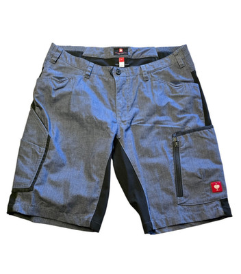 Engelbert Strauss Shorts e.s. vision Damen Gr 42 , pazifik melange / schwarz