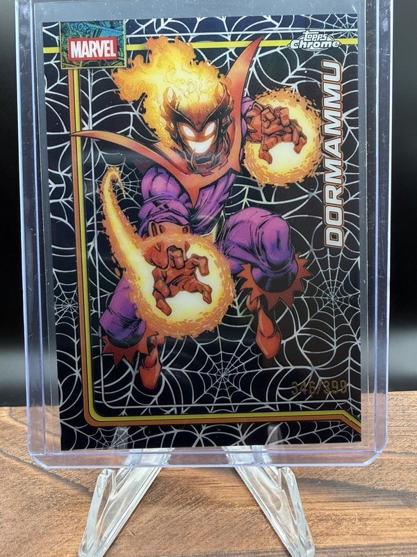 2026 Topps Chrome Marvel Dorammu Spider-Web Refractor /399 #032
