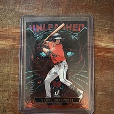 2025 Panini Donruss - Unleashed Vance Honeycutt #1 Red Ice /149 (RC)