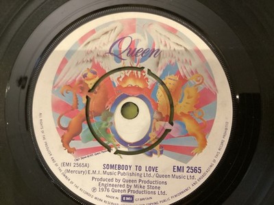 QUEEN . SOMEBODY TO LOVE / WHITE MAN  .  1976