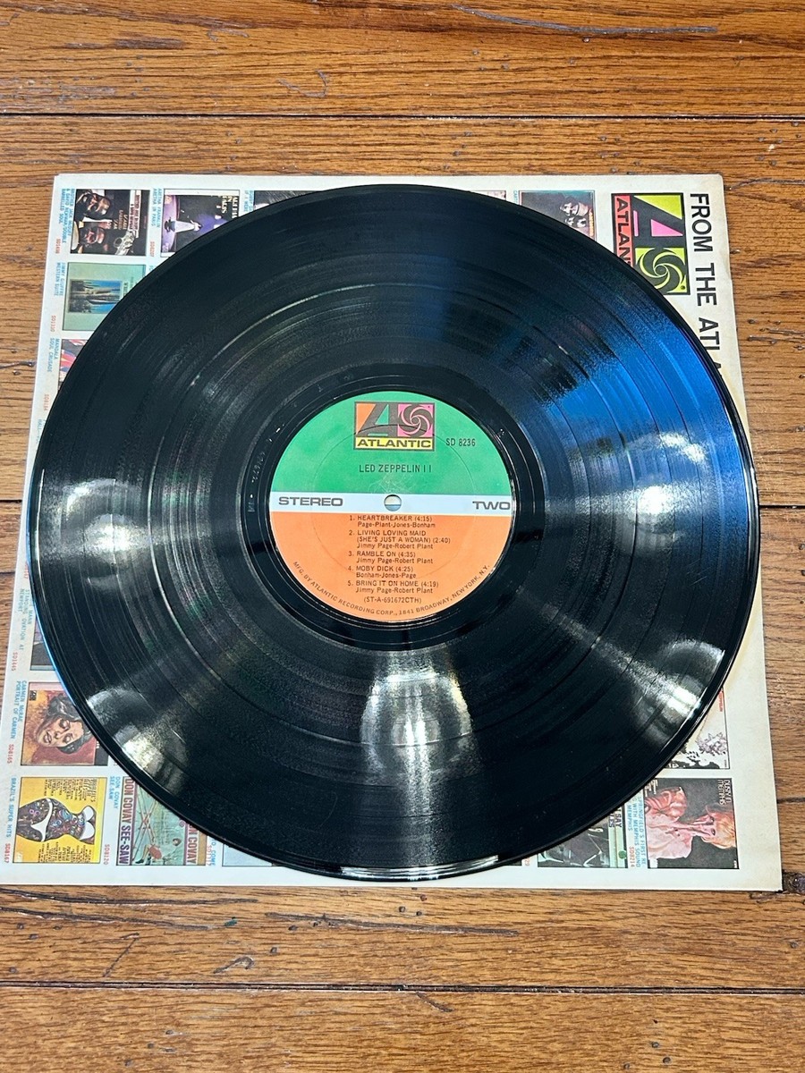 1969 LED ZEPPELIN II SD8236 RL SS HOT MIX, LP, Vinyl, Robert
