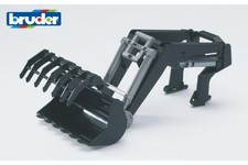 Bruder Front Loader Attachment Tractor Grab Accessory Childrens Playset 1:16