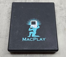 RARE MacPlay LaserLine MVP 6 CDS Software Games Utility Black Box Vintage Apple