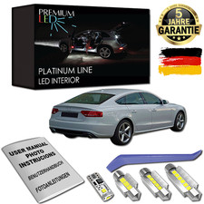 LED Innenraumbeleuchtung Premium Set für Audi A5 Sportback 16x LED CANBUS Weiß