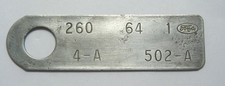 1964 Falconcomet With 260 And Automatic At Engine Tag 502-a Dated 4-a